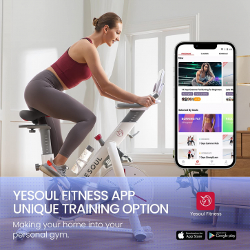 Велотренажер Yesoul Smart M1 BLACK - 5